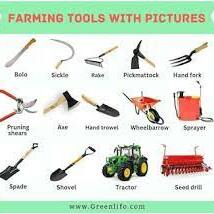 Farming Tools and Machinery